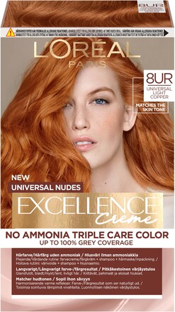 L'Oréal Paris Excellence Crème Universal Nudes Hair Color 8UR Uni