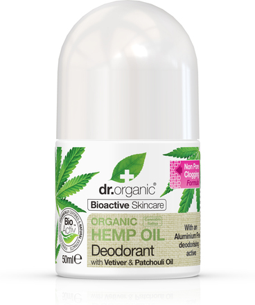 Dr. Organic Hemp Oil Deo Roll on 50 ml