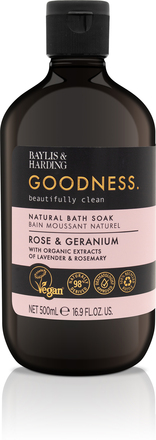 Baylis & Harding Goodness Rose & Geranium Bath Soak 500 ml