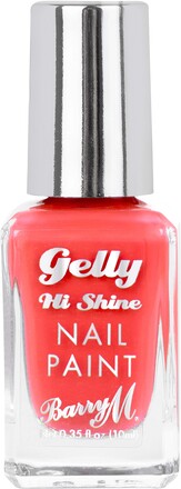 Barry M Gelly Hi Shine Nail Paint Cherry Pie