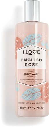 I Love... Signature I Love English Rose Body Wash 360 ml