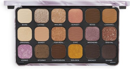 Makeup Revolution Forever Flawless Shadow Palette Nude Silk