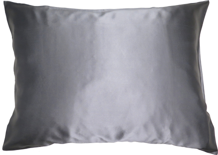 Soft Cloud Mulberry Silk Pillowcase Charcoal
