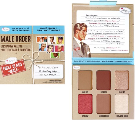 the Balm Male Order First Class Eyeshadow Palette