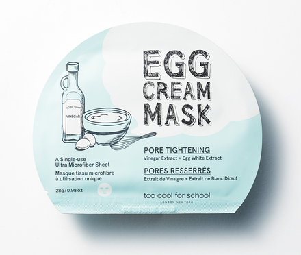 Too Cool For School Egg Cream Mask Pore Tightening 28 g