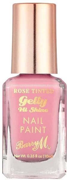 Barry M Rose Tinted Gelly Hi Shine Nail Paint Eden Rose