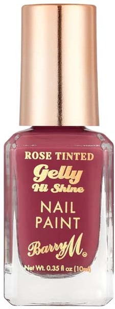 Barry M Rose Tinted Gelly Hi Shine Nail Paint French Rose