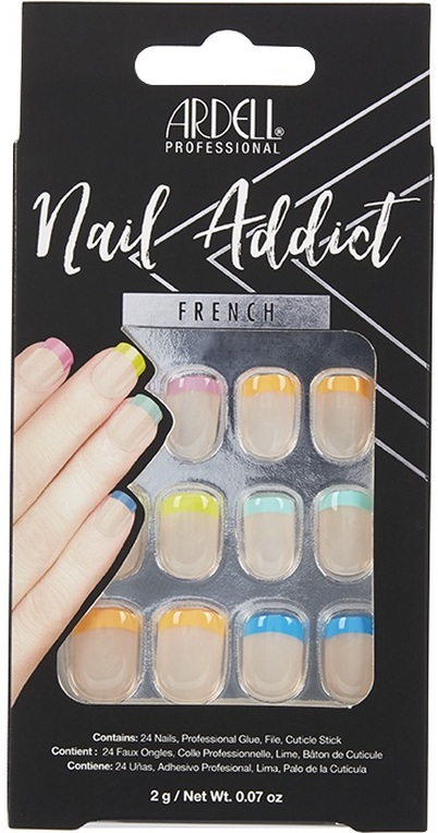Ardell Nail Addict French Rainbow