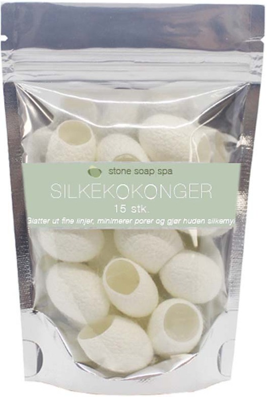 Stone Soap Spa Silk Cocoons 15 pcs