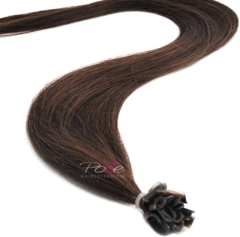 Poze Hairextensions Keratin Standard Extensions 40 cm 2B Dark Esp