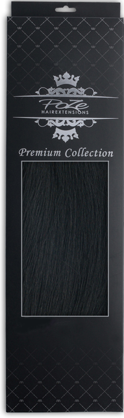 Poze Hairextensions Tape On Premium 50 cm 1N Midnight Black