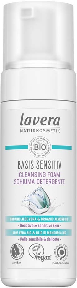 Lavera Basis Sensitiv Cleansing Foam 150 ml