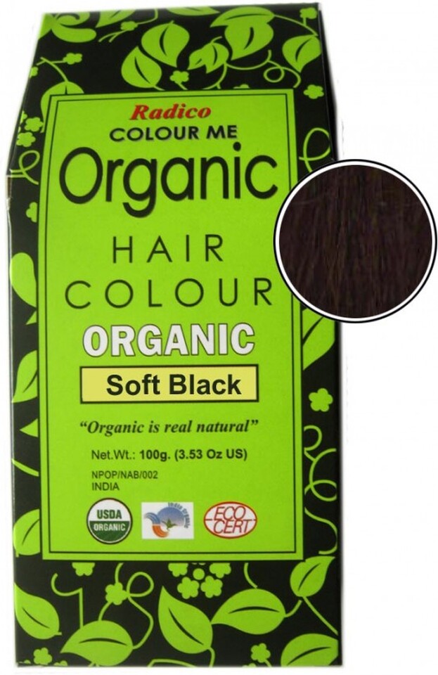 Radico Colour Me Organic Soft Black Soft Black