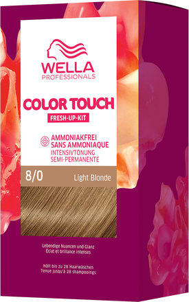 Color Touch Hair Color 8/0 Light Blonde