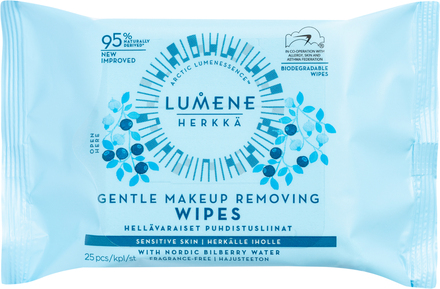 Gentle Makeup Removing Wipes 25 pcs