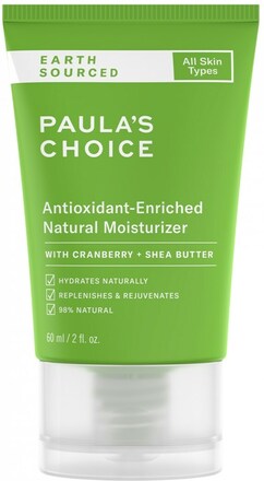 Earth Sourced Antioxidant-Enriched Natural Moisturizer 60 ml