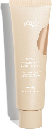 Self Tan Overnight Body Lotion Medium/Dark 125 ml