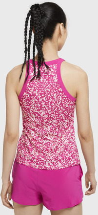 NikeCourt Dri-FIT Women's Printed Tennis Tank - Pink