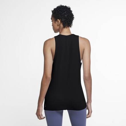 Nike Yoga Women's Henley Tank - Black