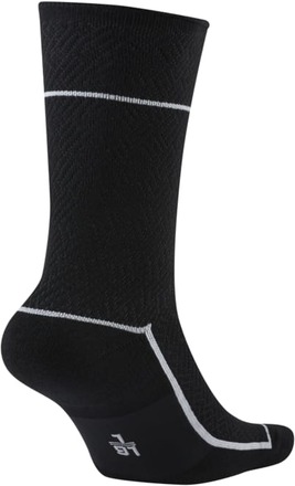 Nike SNKR SOX Swoosh Fly Basketball Crew Socks - Black