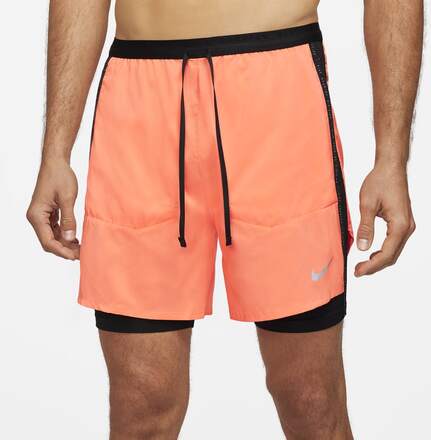 Nike Flex Stride Run Division Men's Hybrid Running Shorts - Orange
