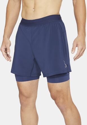 Nike Yoga Men's 2-in-1 Shorts - Blue