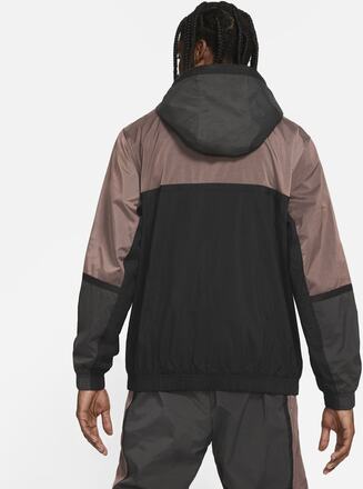 Nike Sportswear Men's 1/2-Zip Hooded Jacket - Purple