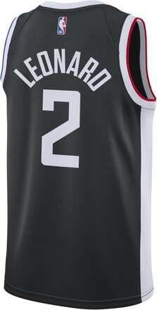 Kawhi Leonard Clippers City Edition Older Kids' Nike NBA Swingman Jersey - Black