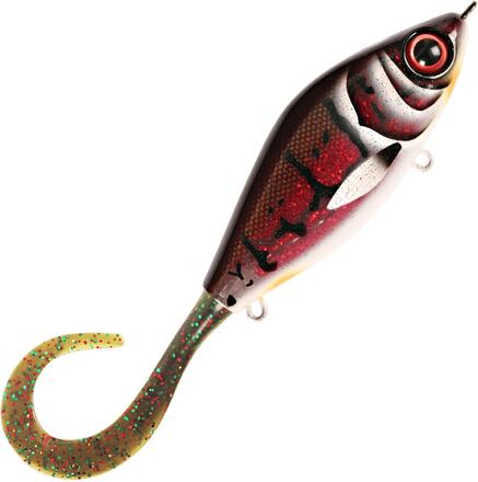 Strike Pro Guppie Jr jerkbait Demon Bass - Mossgreen Glitter