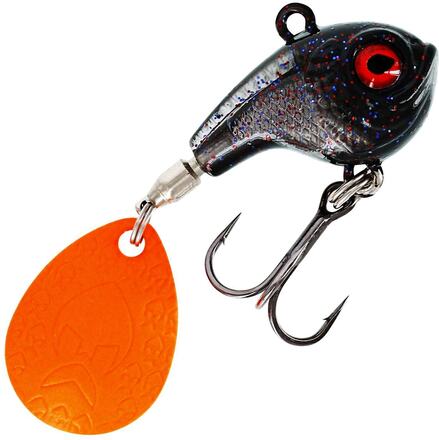 Westin Dropbite Spin Tail Jig 17 g Black Mamba