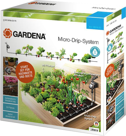 Startpaket Gardena Micro Drip System Pallkragar