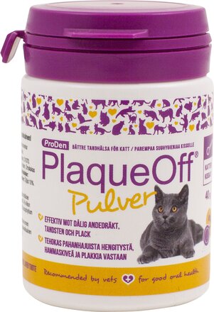 Kosttillskott PlaqueOff Pulver till katt 40g