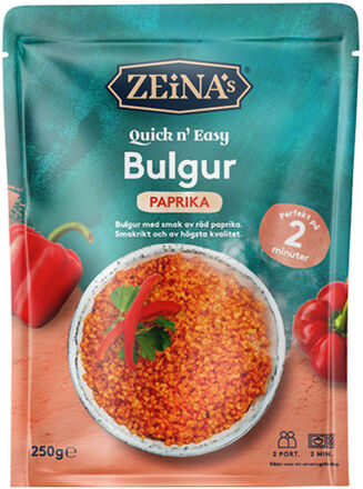 Zeinas 2 x Bulgur Paprika Quick n' Easy