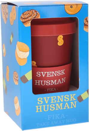 Svensk husman Take Away Mugg Lussebulle