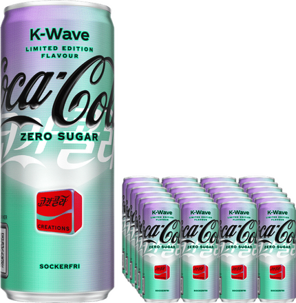 Coca Cola Coca-Cola Zero K-Wave 24-pack