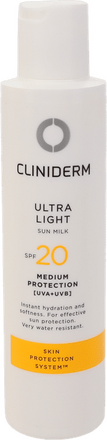 Cliniderm Solkräm Ultra Light SPF20