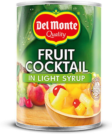 Del Monte 2 x Hedelmäcocktail Kevyessä Sokeriliemessä