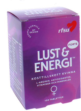 RFSU Kosttillskott Lust & Energi Kvinna