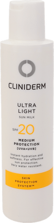 Cliniderm Ultra Light Sun Milk SPF 20