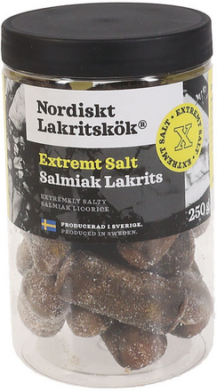 Nordiska Lakritsköket Extremt Salt Lakrits