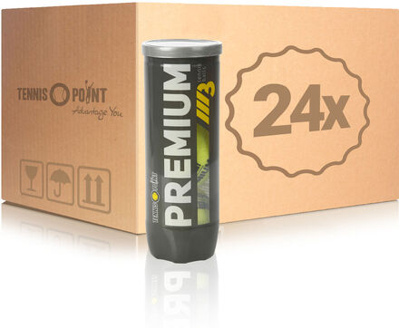 Premium Tennisball 24x 3-pack Rör I Kartong
