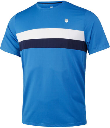 Core Team Stripe Crew T-shirt Herrar