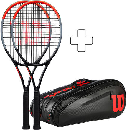 2x Clash 100 Pro (Tour) Plus Racketväska