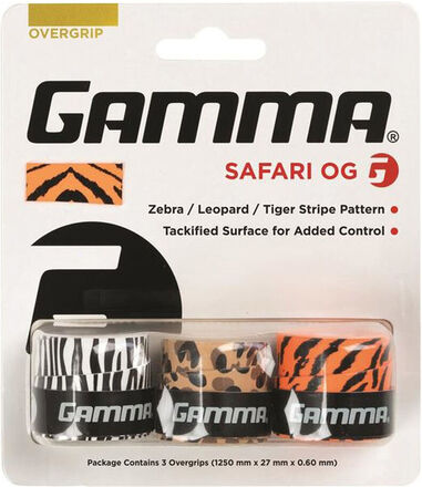 Safari Zebra, Leopard, Tiger 3-pack