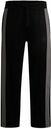 HUGO x RB oversized-fit trousers with tape and signature bull icon