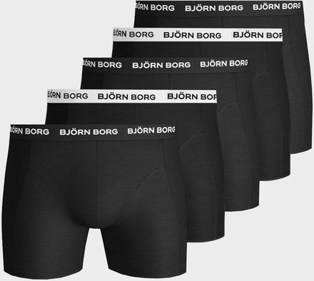 Björn Borg 5p Shorts Noos Solids Boxershorts Black