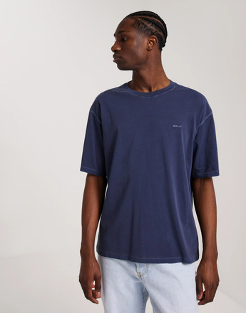 Gant Sunfaded Ss T-Shirt Kortermede t-shirts Evening Blue