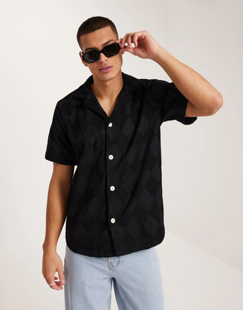 OAS Black Diamond Cuba Terry Shirt Kortermede skjorter Black Diamond