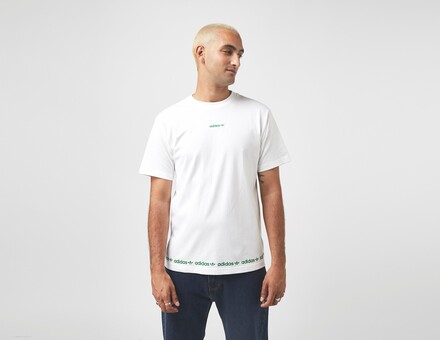 adidas Originals Linear Repeat T-Shirt, WHT/WHT