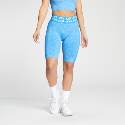 MP Curve Women's Cycling Shorts - Bright Blue - XXL